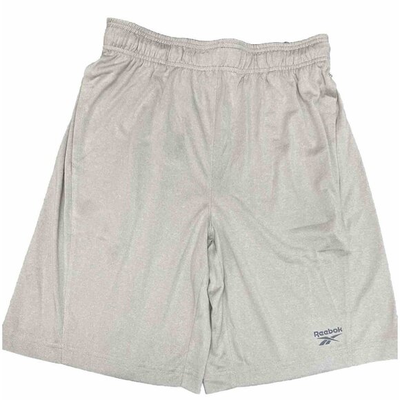 Reebok Other - Reebok Fireball Training Shorts Silver Cloud Heather Slim 9'' Men's Athletic S